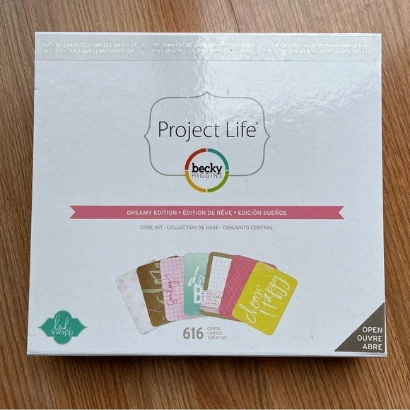 Becky Higgins Project Life Scrapbooking Core Kit Dreamy Edition 616 Cards NIB - Picture 1 of 6